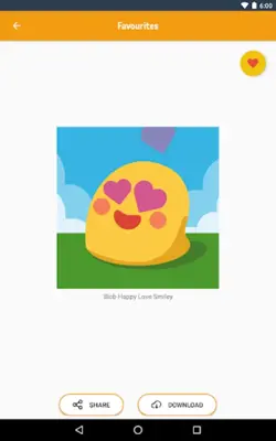 Animated Smileys Emoji android App screenshot 0