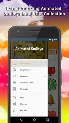 Animated Smileys Emoji android App screenshot 15