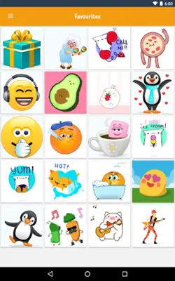 Animated Smileys Emoji android App screenshot 2